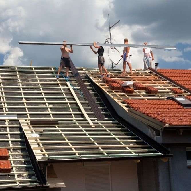 Plat dak Stolwijk opnieuw leggen